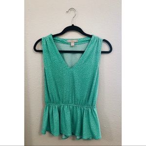 Banana republic dot top